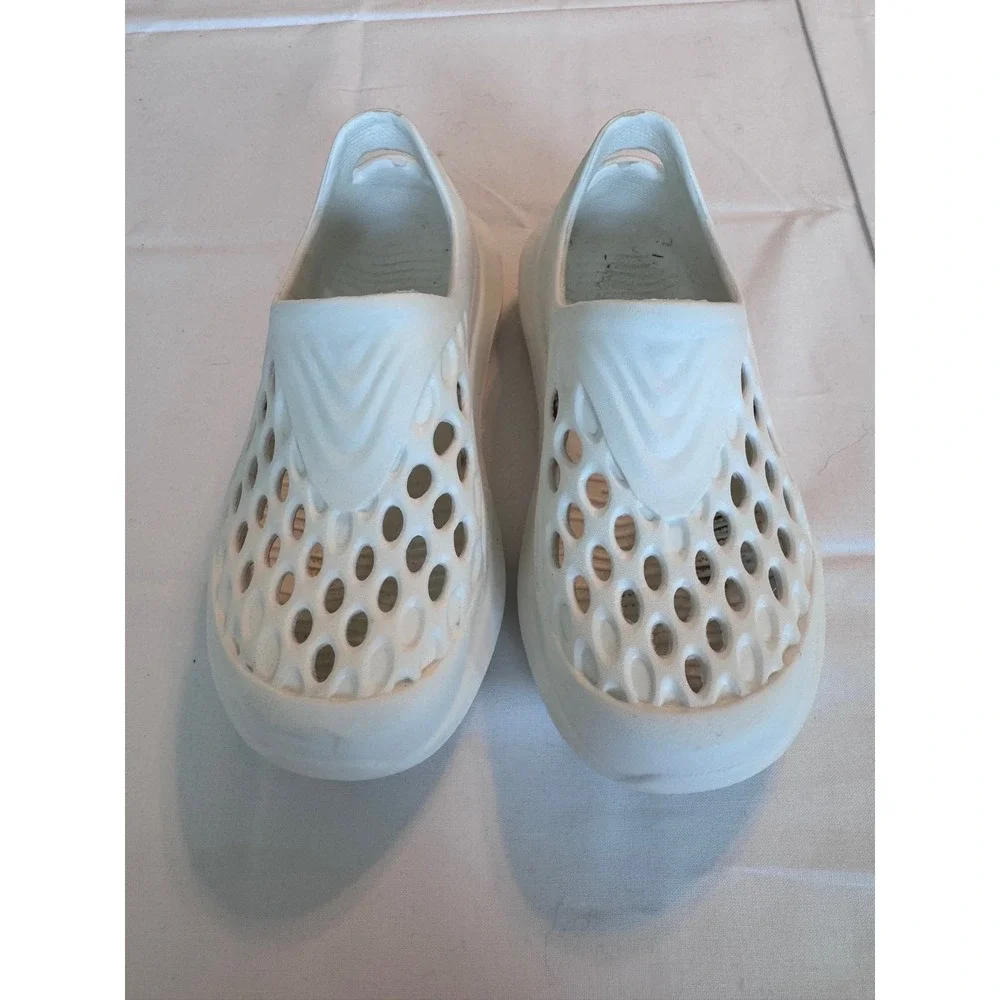 Rugged Shark Toddler White Foam Clogs Slip On Water Shoes Size 10 GTR845SG711